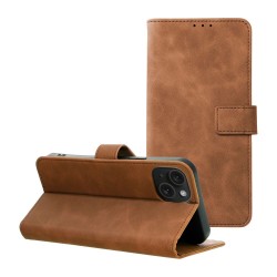 TENDER Book Case for IPHONE 15 Plus ( 6.7 brown