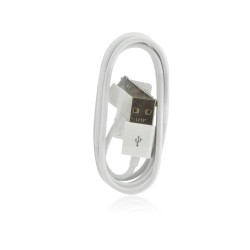 Originálny USB kábel - Apple iPhone 3G / 4G / iPad / iPod (MA591) 30-pin biely bulk