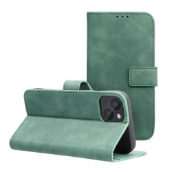 Forcell TENDER Book Case for IPHONE 13 green