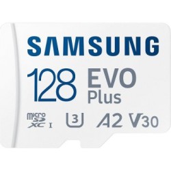 Pamäťová karta Samsung EVO+ microSD 128GB s SD adaptérom 130MB/s MB-MC128KA