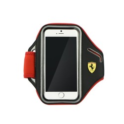 Originálne športové puzdro na ruku Ferrari (FESCABP6BK) Apple iPhone 6 / 6S čierny