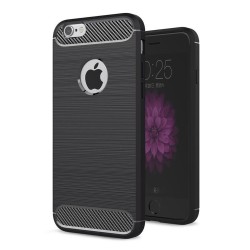 Silikónové puzdro Carbon - Apple iPhone 5 / 5S / SE čierne