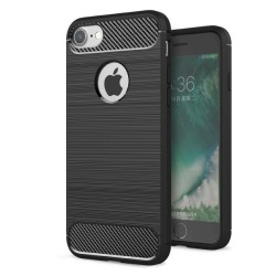 Silikónové puzdro Carbon - Apple iPhone 6 / 6S čierne