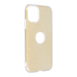 Silikónové puzdro Shining - Apple iPhone 11 zlaté