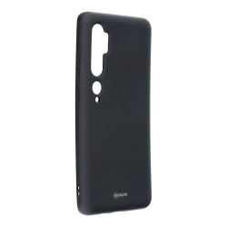 Silikónové puzdro Roar Colorful - Xiaomi Mi Note 10 čierne