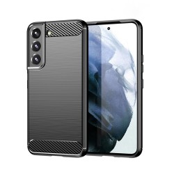 Silikónové puzdro Carbon - Samsung Galaxy S22 Plus čierne