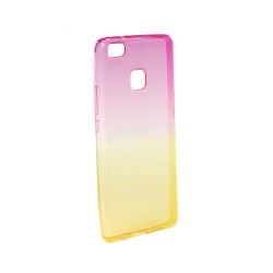Silikónové puzdro Ombre - Huawei P9 Lite Mini / Enjoy 7 ružové/žlté