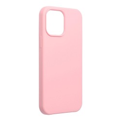 Forcell Silicone Case for IPHONE 13 PRO MAX pink (without hole)