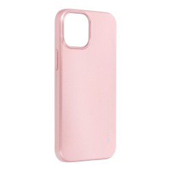 Silikónové puzdro i-Jelly Mercury - Apple iPhone 13 Mini svetloružové