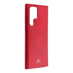 Silikónové puzdo Jelly Mercury - Samsung Galaxy S22 Ultra červené