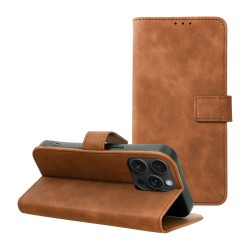 TENDER Book Case for IPHONE 15 Pro brown