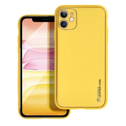 Forcell LEATHER Case for IPHONE 11 ( 6,1’’ ) yellow
