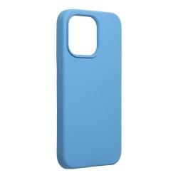Forcell Silicone Case for IPHONE 13 PRO dark blue (without hole)