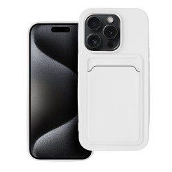 CARD Case for IPHONE 15 PRO white