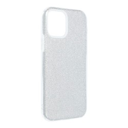 Forcell SHINING Case for IPHONE 12 / 12 PRO silver