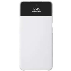 Originálne puzdro S-View (EF-EA525PWE) Samsung Galaxy A52 biele