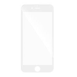 Ochranné sklo 5D Full Glue - Apple iPhone 7 / 8 / SE 2020 biele