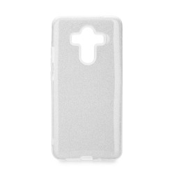 Silikónové puzdro Shining - Huawei Mate 10 Pro strieborné