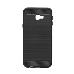 Silikónové puzdro Carbon - Samsung Galaxy J4 Plus čierne