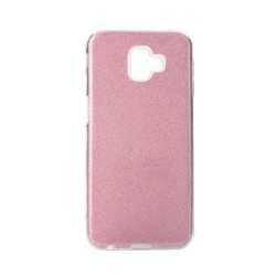 Silikónové puzdro Shining - Samsung Galaxy J6 Plus ružové