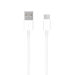 Originálny USB Type C dátový kábel Samsung (EP-DG970BWE) biely bulk