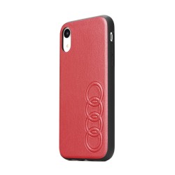 Originálny kryt Audi Leather (AU-TPUPCIP11M-Q8 / D1-RD) Apple iPhone 11 Pro Max červený