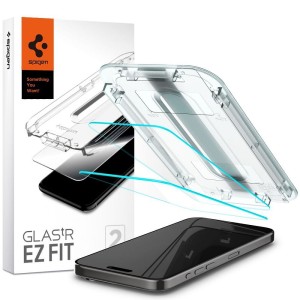 SPIGEN Glas.TR ”EZ FIT” 2-pack for IPHONE 15 PRO MAX transparent