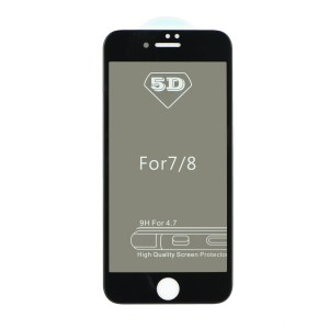 Ochranné sklo 5D Privacy - Apple iPhone X / XS čierne